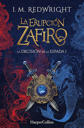 La Erupcion Zafiro harpercollins portada